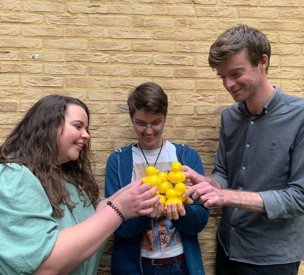 Het artistiek team van Carmina Ludicra