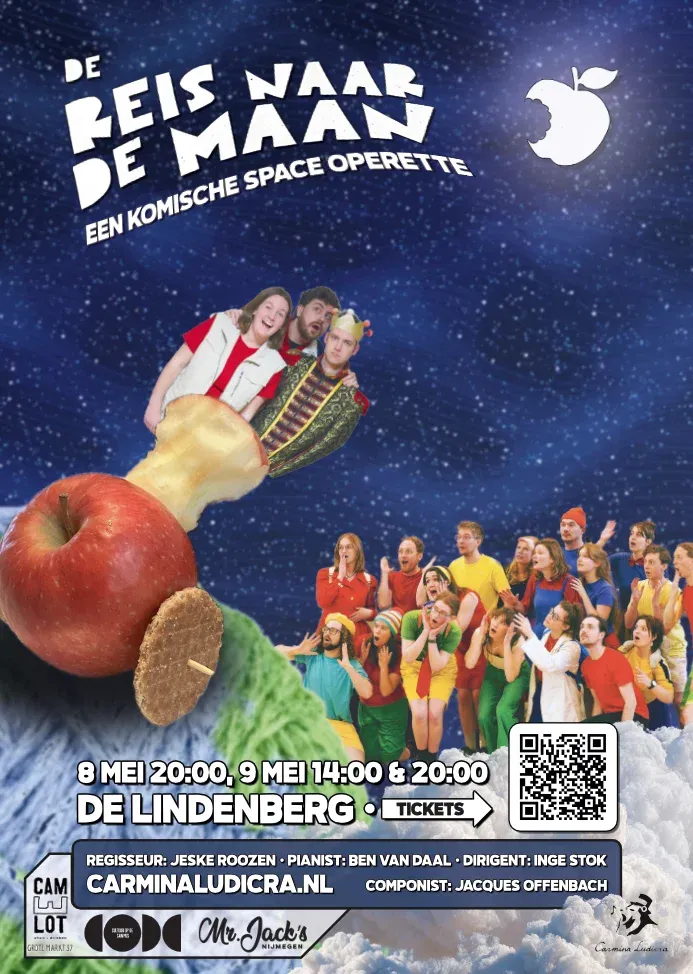 Poster van Reis naar de Maan